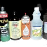 Shown here are some handy chemicals for cleaning and preserving your guns.