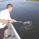 Just after daylight and just before sunset are prime times to try for speckled trout using topwater lures.