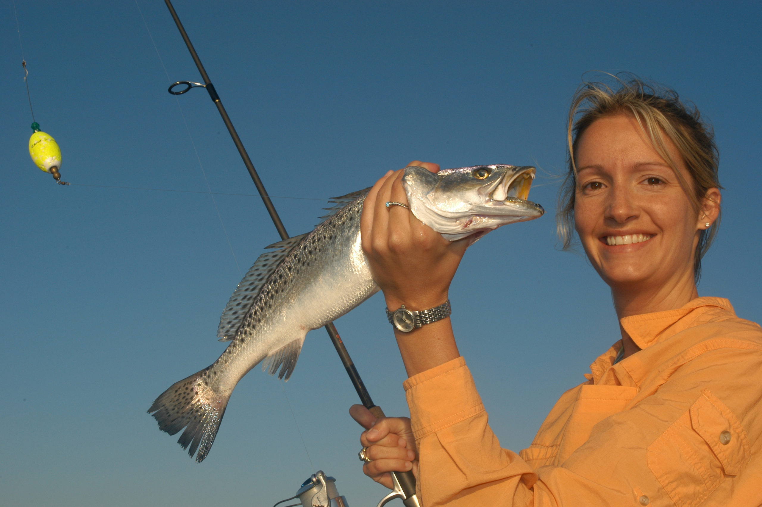 Tide is wrong, but Bulls Bay specks are right on