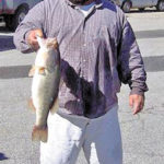 Steven James of the Easley Bassmasters No. 1 caught the 5.67-pound big fish in the S.C. BASS Federation Inc.’s 6-Man Team tournament on Clarks Hill in early October.
