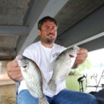 Jay Bruce looks to connect with postspawn Lake Blalock slabs under bridges.