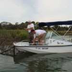 Fish of many species will hold tight to visible cover in the Ashepoo.