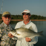 Chip Hamilton will be geared up to take advantage of any topwater schooling action, but his go-to pattern is live-bait fishing.