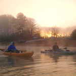 Members of the club meet at least once a month, to fish, even through the winter.