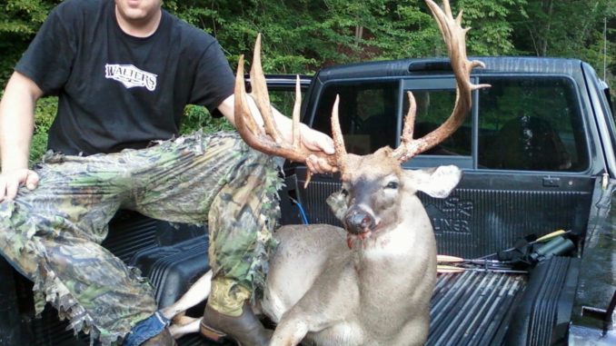 p1411598200 1 Davidson County man kills enormous non-typical buck with crossbow