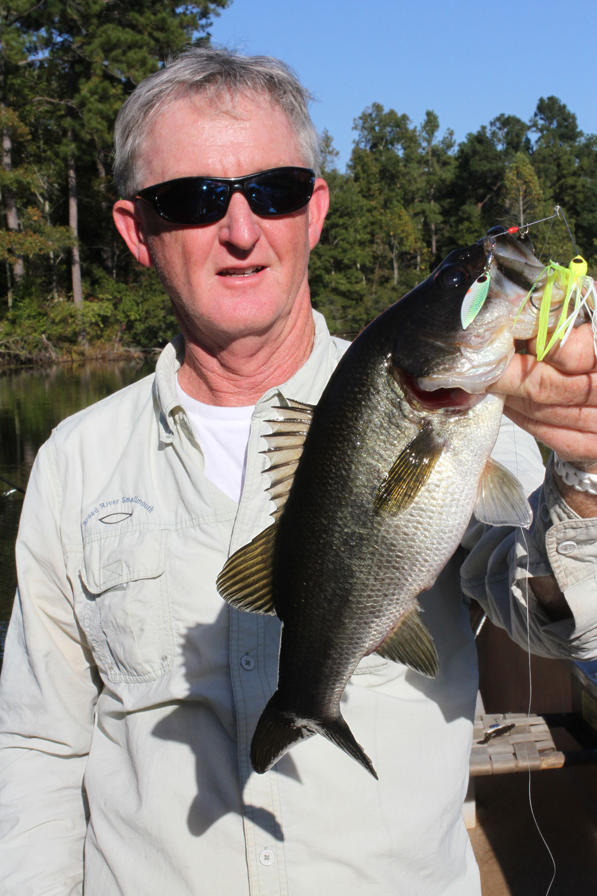 Winter bass fishing doesn't have to be slow, and South Carolina's Lake  Wateree is a perfect example