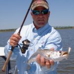 May marks the beginning of the trout spawn in the marshes around Charleston. Finding clear water after a year of floods will be key to catching fish.