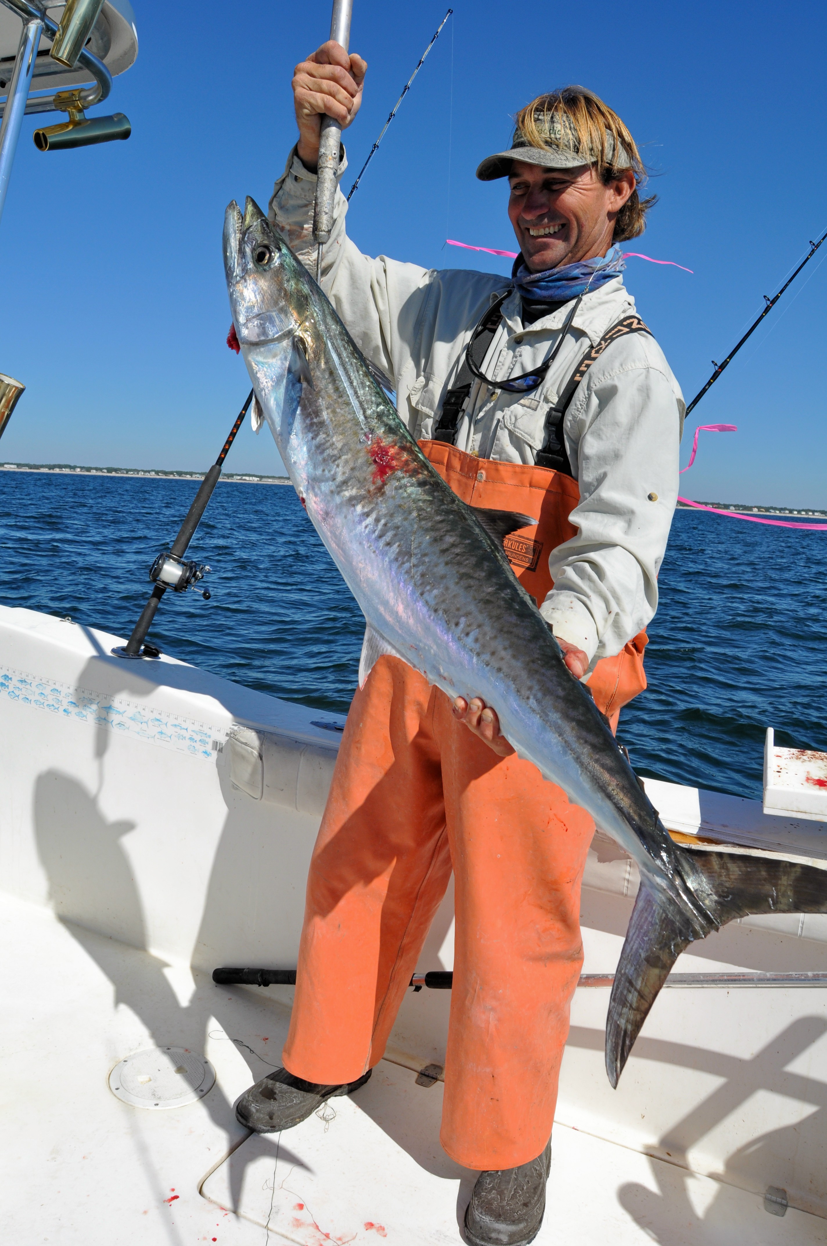 A fishing kite is a great weapon for king mackerel anglers along