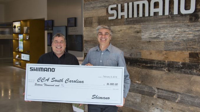 Contribution from Shimano being used to enhance fishing in S.C.