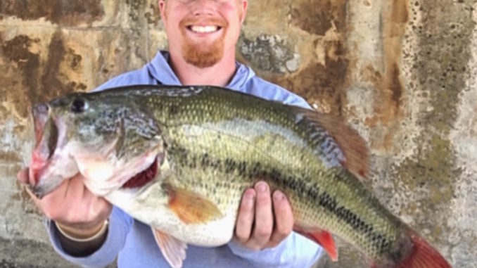 Double-digit bass hits buzzbait for Wingate student at Tuckertown