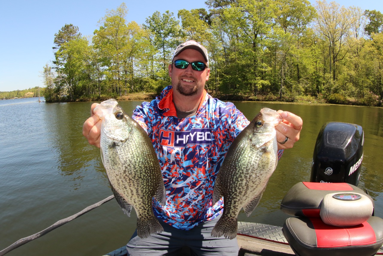Crappie fishing at Santee Cooper lakes