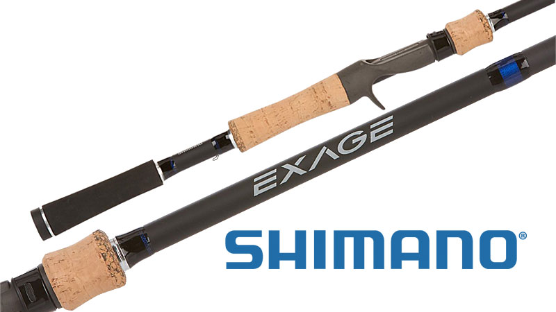 Shimano Exage baitcasting rods Shimano Exage baitcasting rods