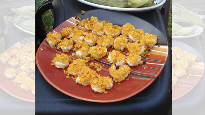 Manog barbecue shrimp