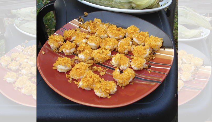 Manog barbecue shrimp