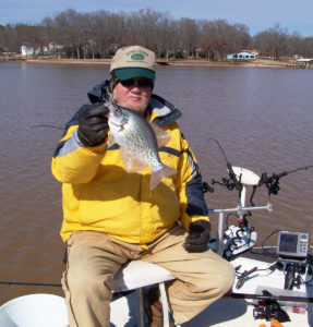 On lakes that don’t have well defined creek channels, drifting or slowly trolling over deep mud flats produces quality fish.