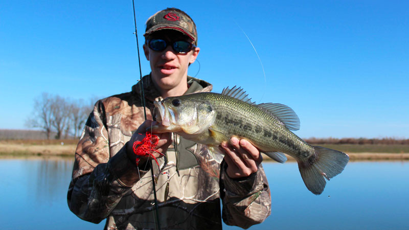 Big spinnerbaits are great tools for catching February bass on South Carolina’s Cooper River.