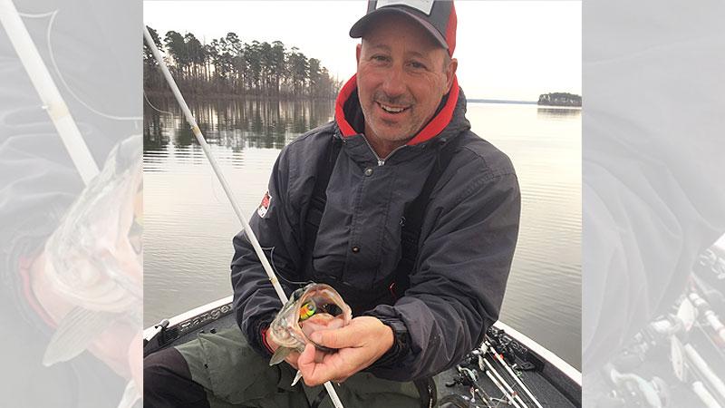 Dusty Anders used Rat-L-Trap’s new MR-6 crankbait on a successful December trip.