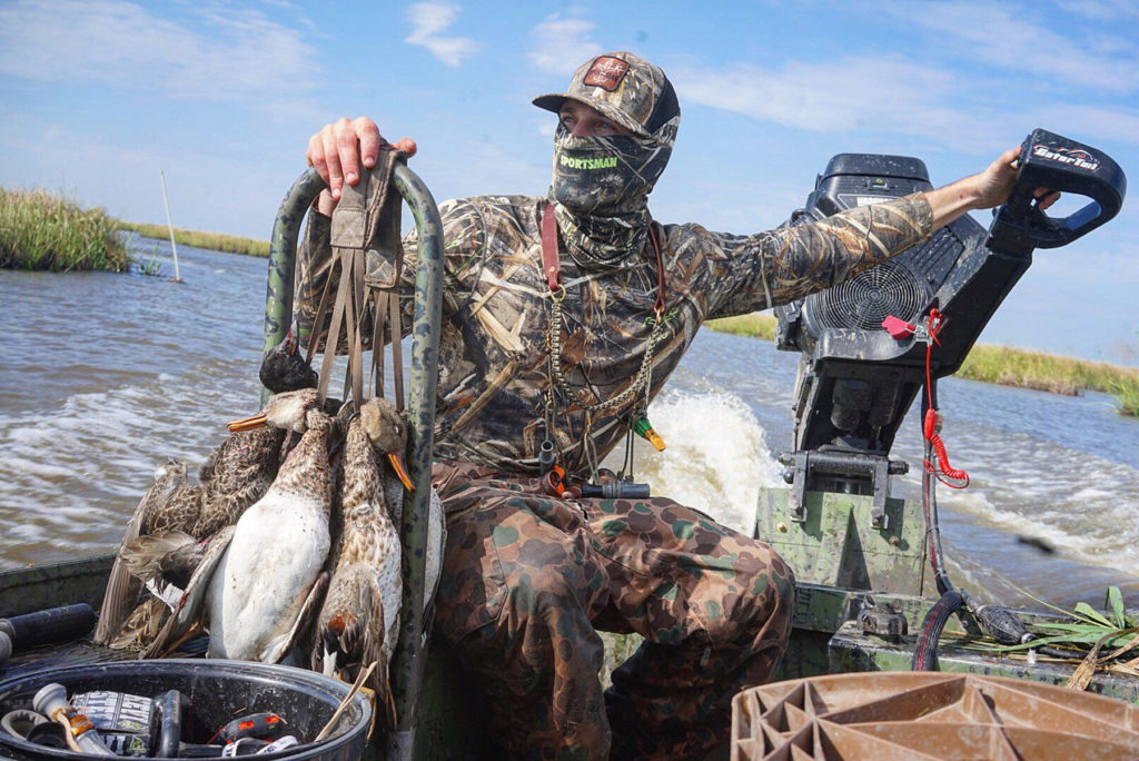 As the end of the season approaches, leaving the comfort of the marshes to move and hunt in big water can help you squeeze out a few more ducks.