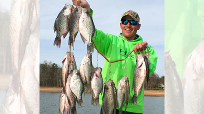 Guide Steve Pietrykowski catches Lake Hartwell crappie in March by being ready to change tactics and where he fishes.