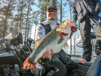 bass fishing on Lake Murray