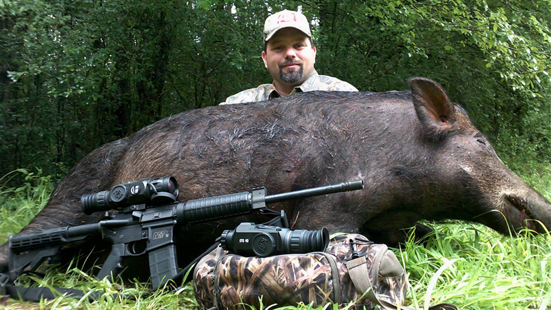 hog hunting