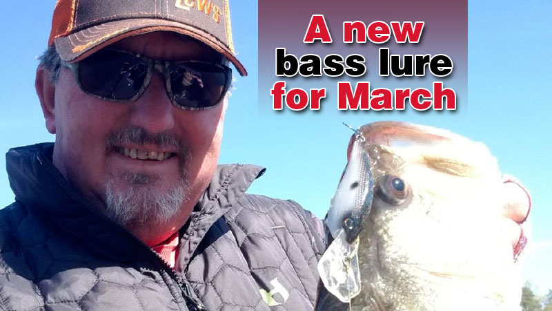 I have always loved bass fishing in March in the Carolinas, and I’ve got an extra reason to like it this year: a new lure that fits perfectly in the conditions.