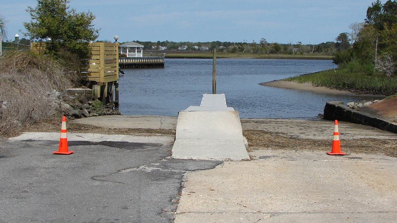 closed boat ramps