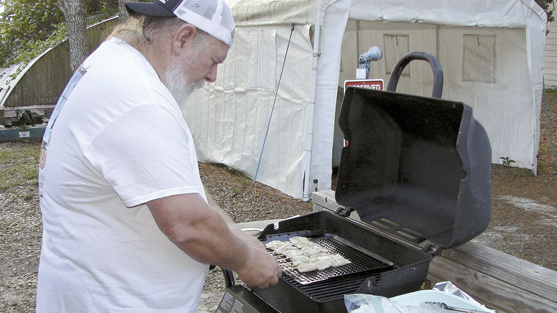 grilled drum sticks