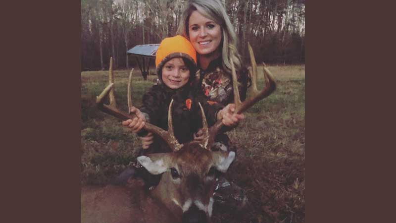 Youth hunter's 11-point buck