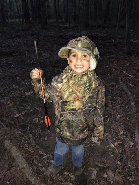 5-year-old Cole Ramsey's first buck