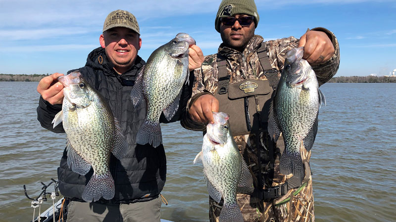 Long-lining is a great tactic for taking February slabs - Carolina