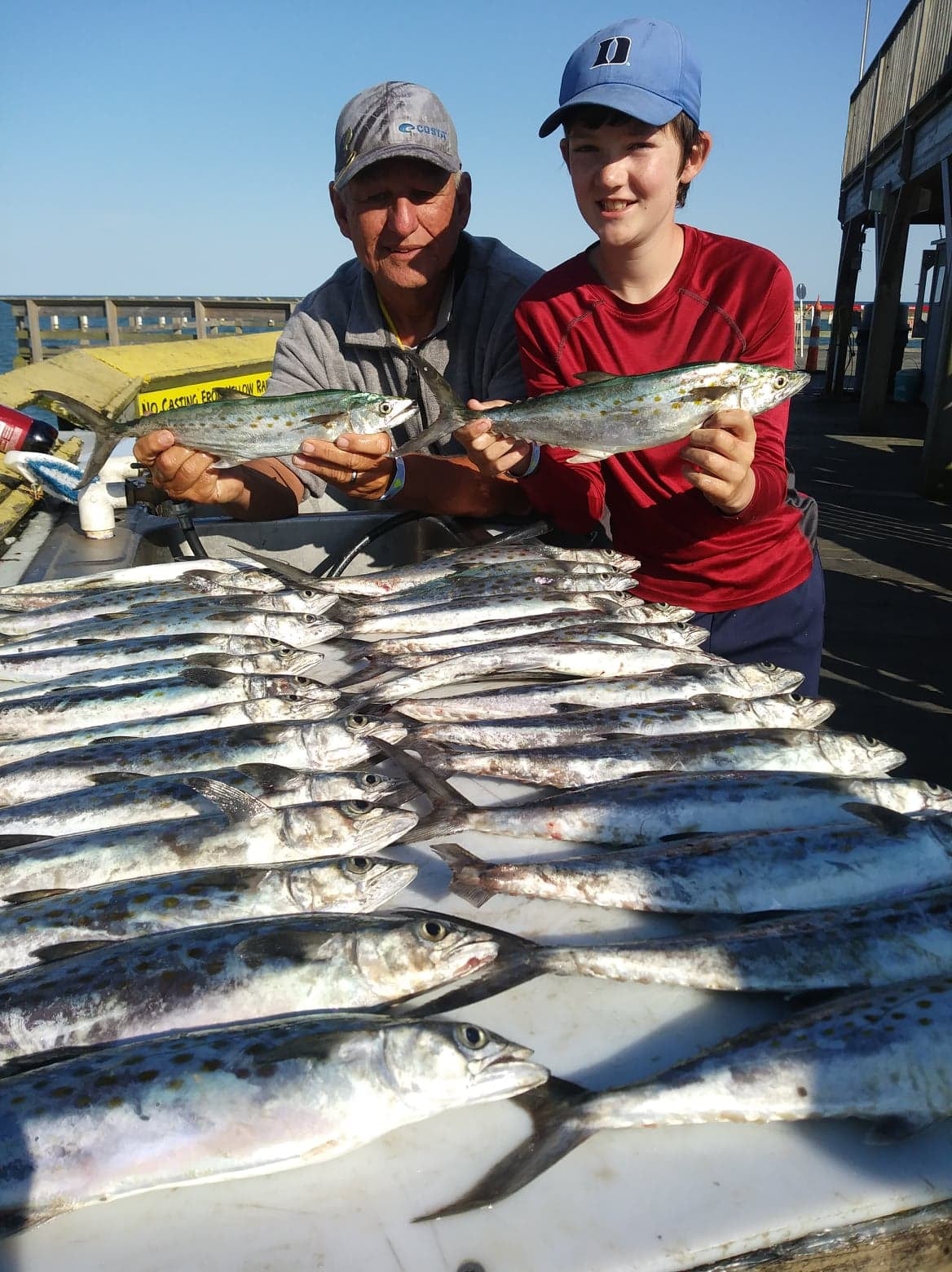Spanish mackerel biting strong at Grand Strand piers - Carolina