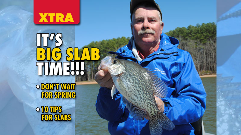 Don’t wait too late; crappie in the Carolinas won’t spawn until the spring, but there are plenty of fish ready to be caught in February and March.