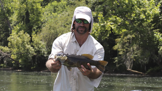 Broad River smallmouth report for mid-July - Carolina Sportsman