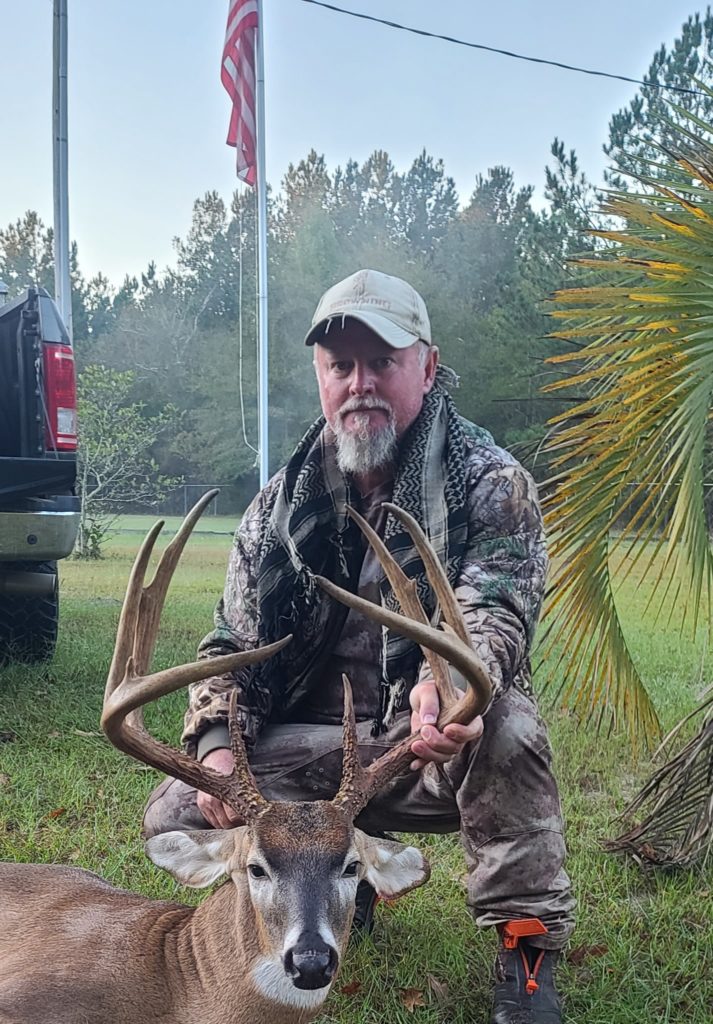 Allan Morris out of Aiken County killed this buck called Hightower after hunting him for two years. He showed back up Oct. 3.