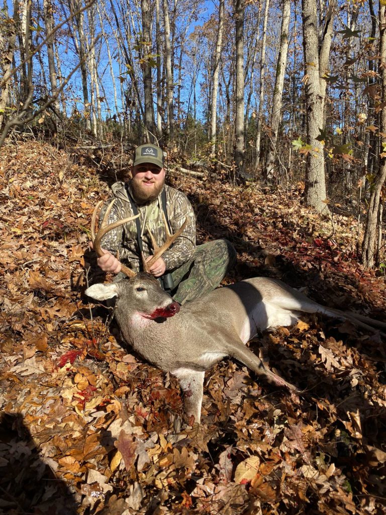 This hunter killed the buck of his life in Richmond County, N.C. on Nov. 26, 2021.
