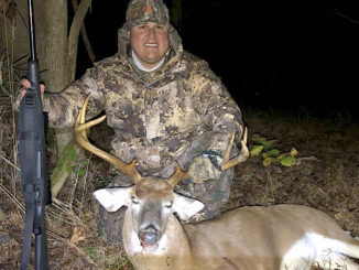 wide-racked 8-point buck