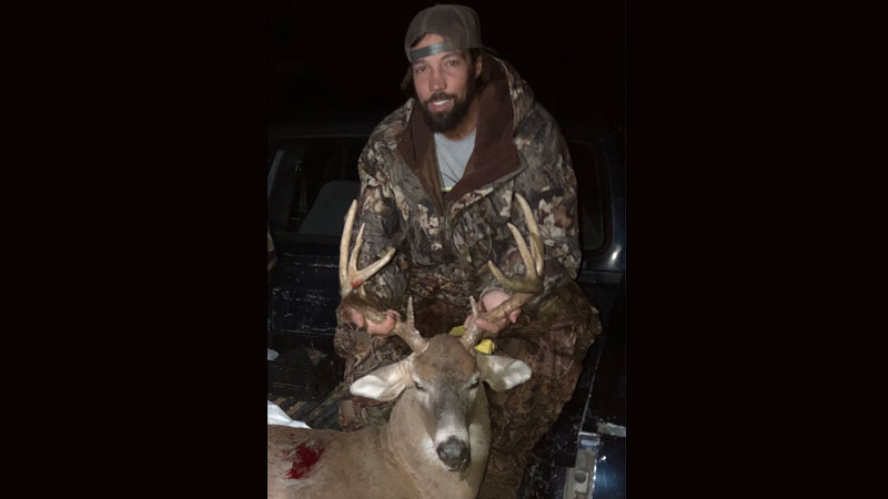 Lance Burleson killed this Stanly County, N.C. 10-point buck on Nov. 24, 2021.