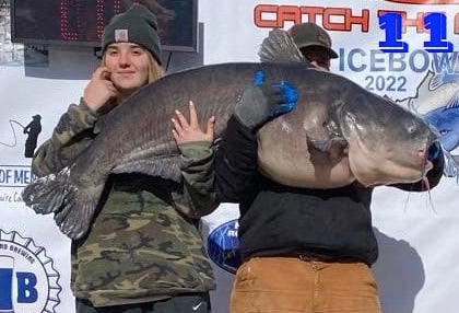 112-pound catfish