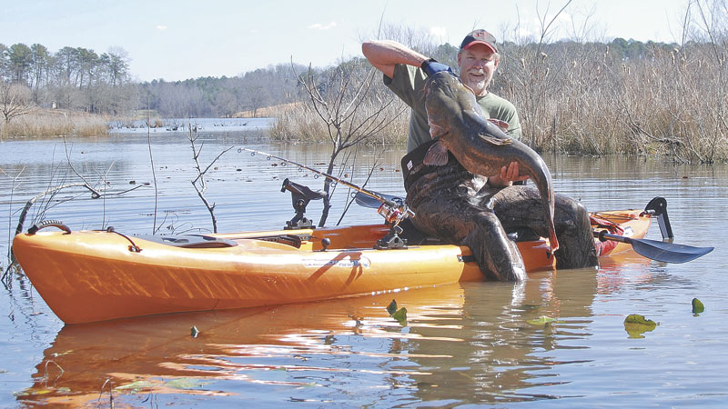 kayak fishing