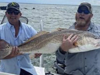 65-pound redfish