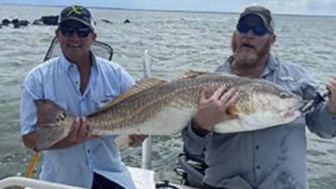 65-pound redfish