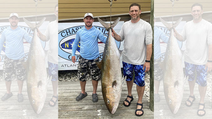 98-pound amberjack
