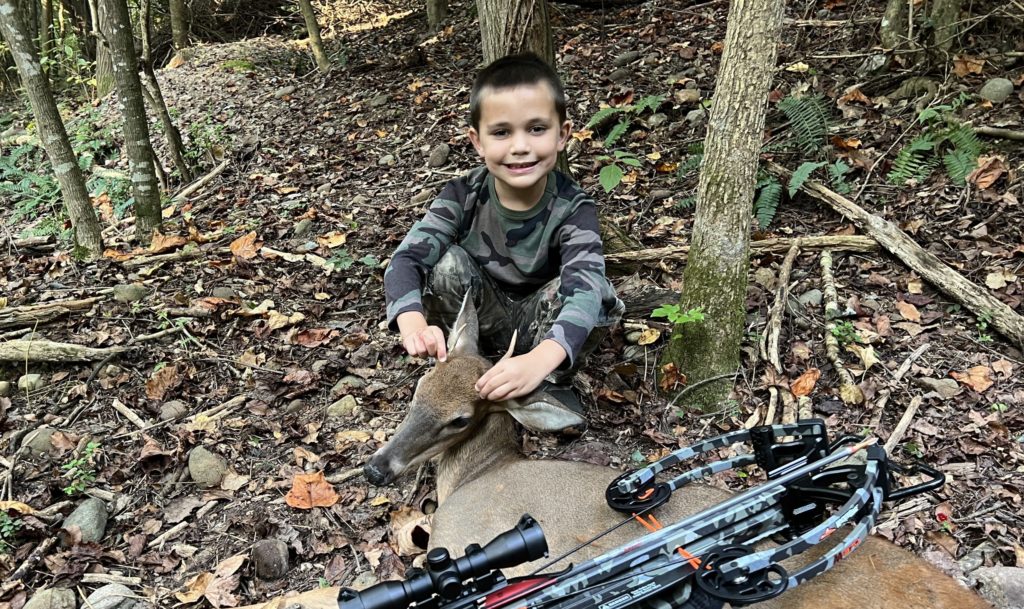 Cole Smith of Harnett County, NC harvested his first deer at 6:49AM on Sunday, September 18, 2022.