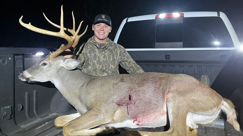 Landon Councilman killed this 9-point trophy buck on Sept. 29, 2022, the day before Hurricane Ian hit North Carolina.