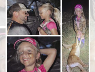 father/daughter deer hunt