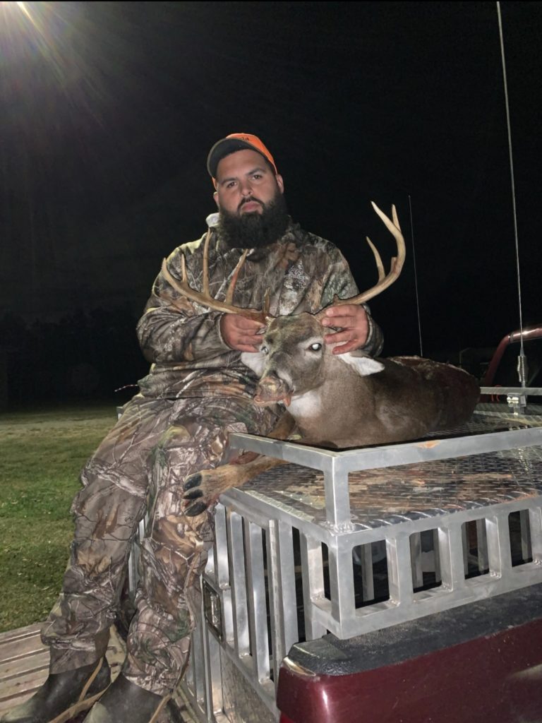 Matthew Clark of Maxton, NC killed this Surry County 10-point buck on Nov. 14, 2022.