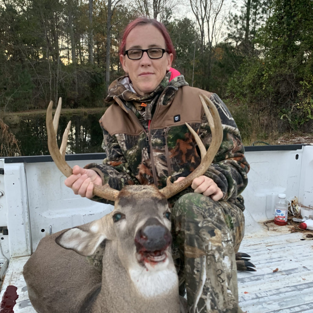 Jennifer Dubose of Hartsville, SC killed her biggest buck on Nov. 14, 2022 during an afternoon hunt.