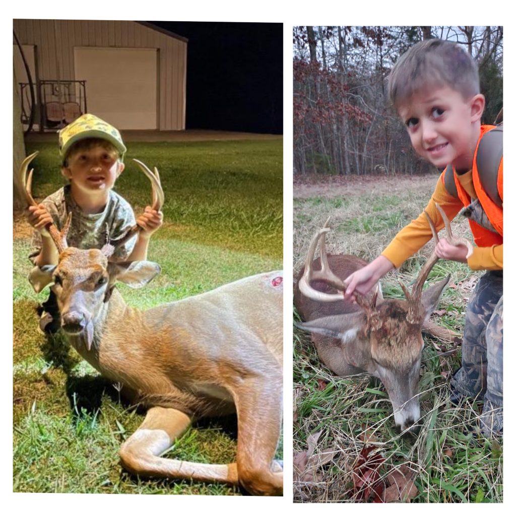 5-year-old get first and second deer in Rutherford County