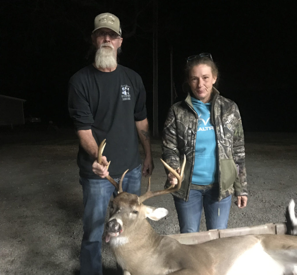 On the evening of November 22,2022 myself and wife Amy Sanders got into our stands around 1:30 for our afternoon hunt on our family land of 84 acres.